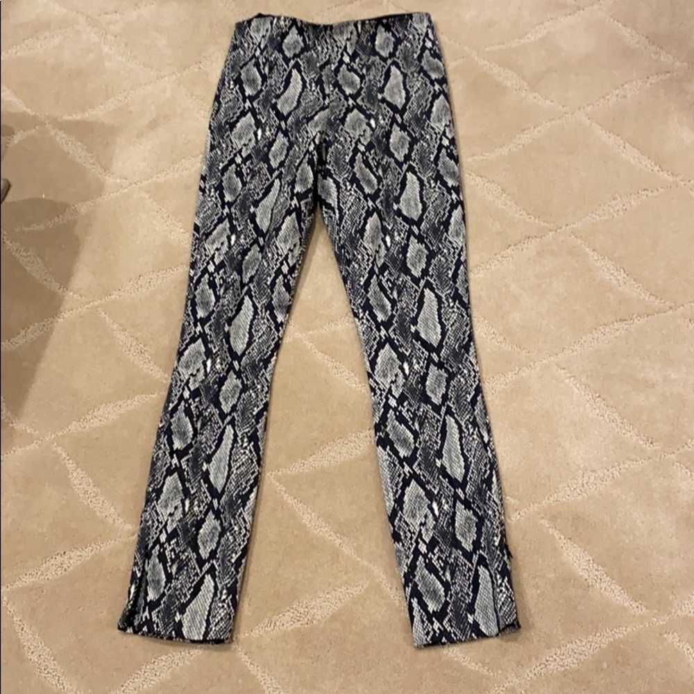 Snake print pants Alicia and Olivia